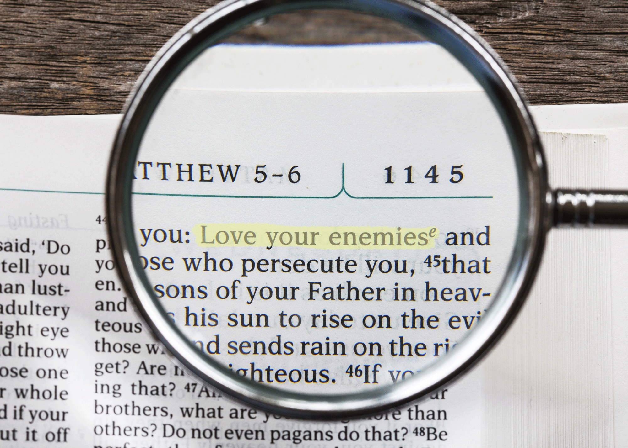 Love Your Enemies