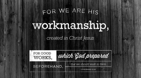 Created in Christ Jesus